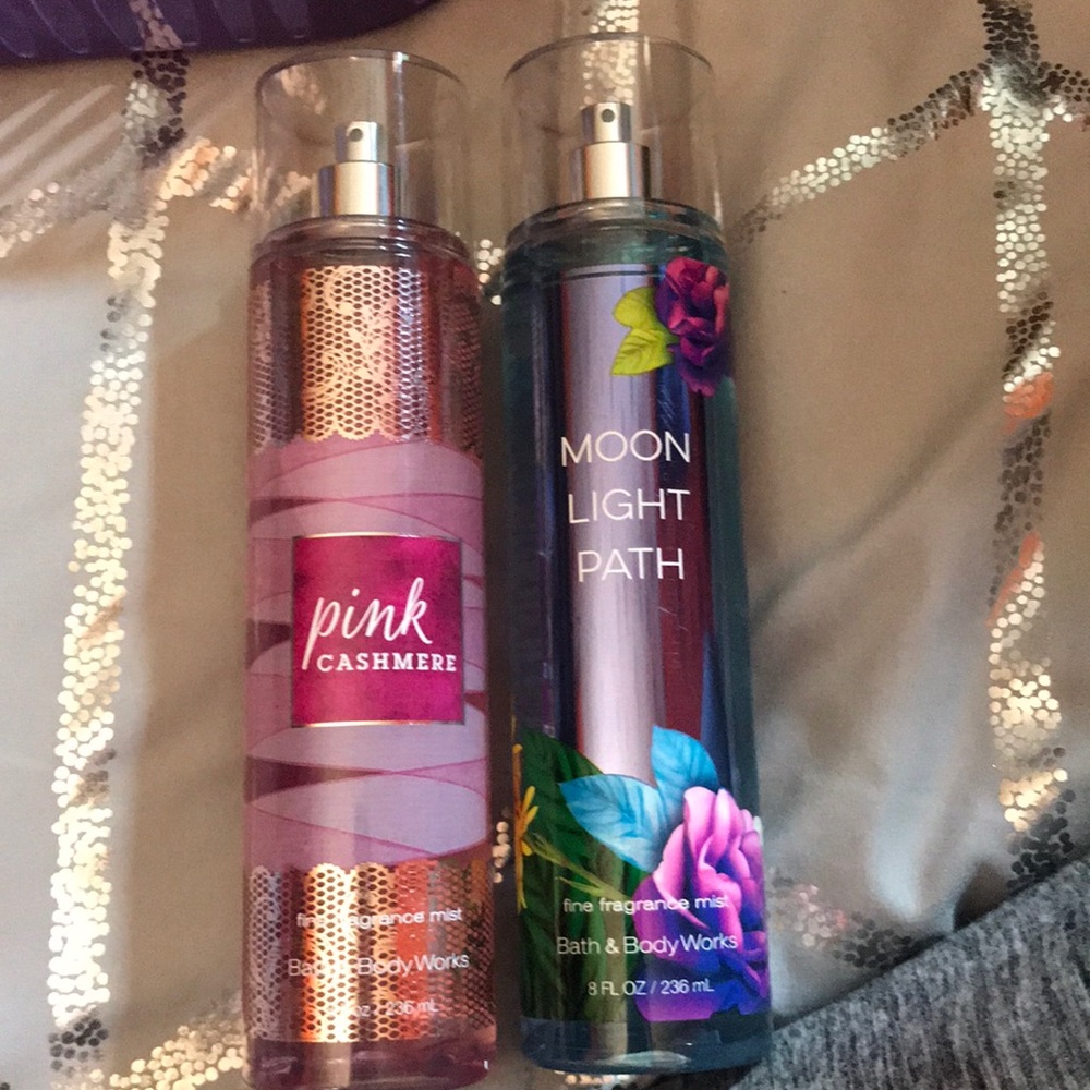 2 bath and body perfumes hardly used!